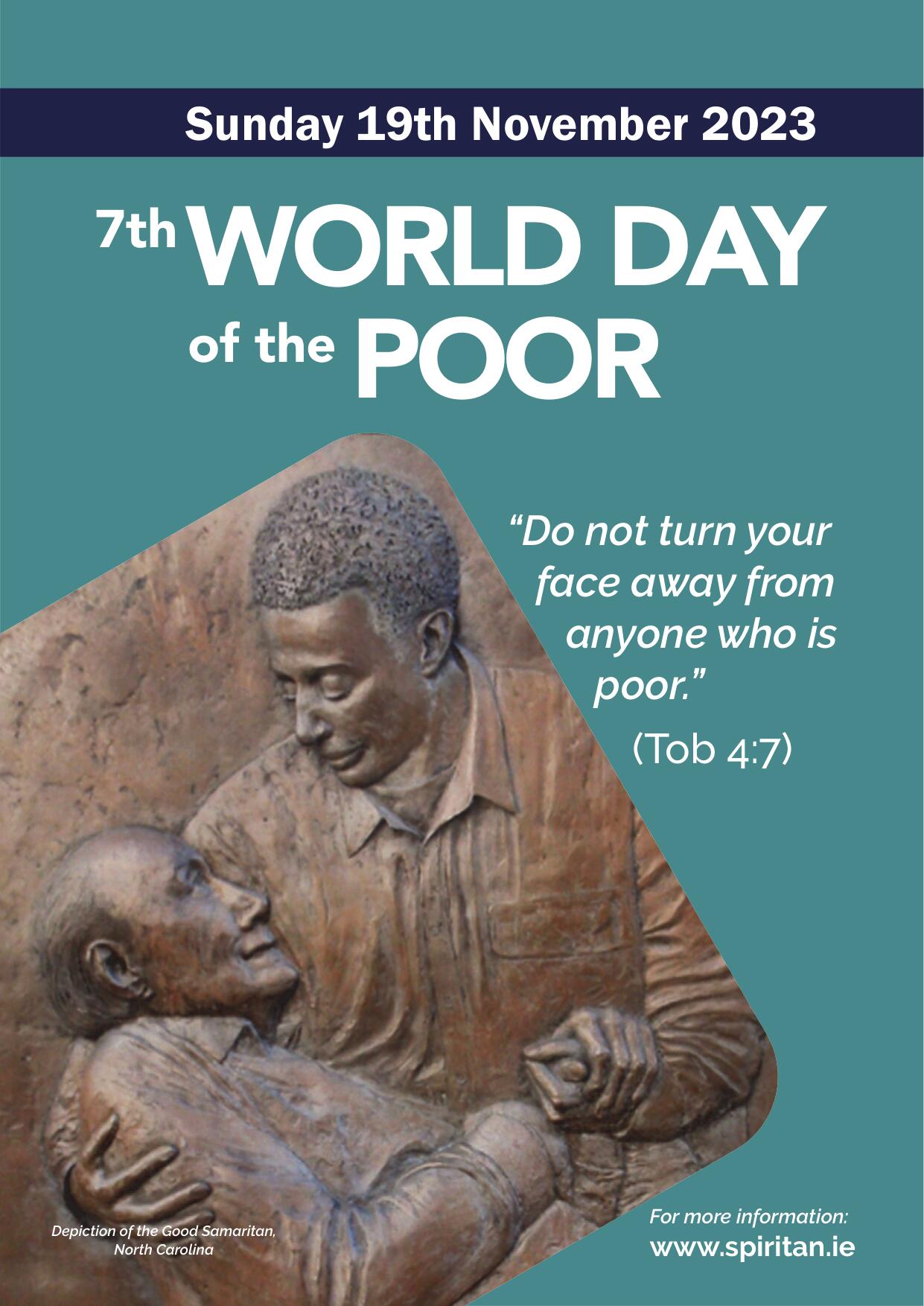 Pope Francis invites us to celebrate the World Day of the Poor on
